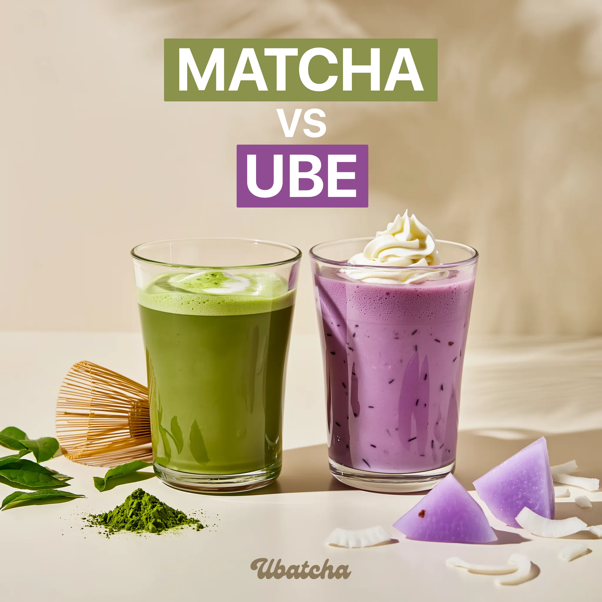 Matcha vs. Ube: Two Icons, One Big Flavor Debate